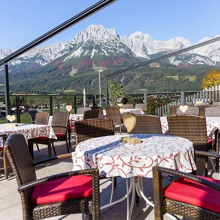 Cafe-Restaurant Bettina Otel Ellmau Dış mekan fotoğraf